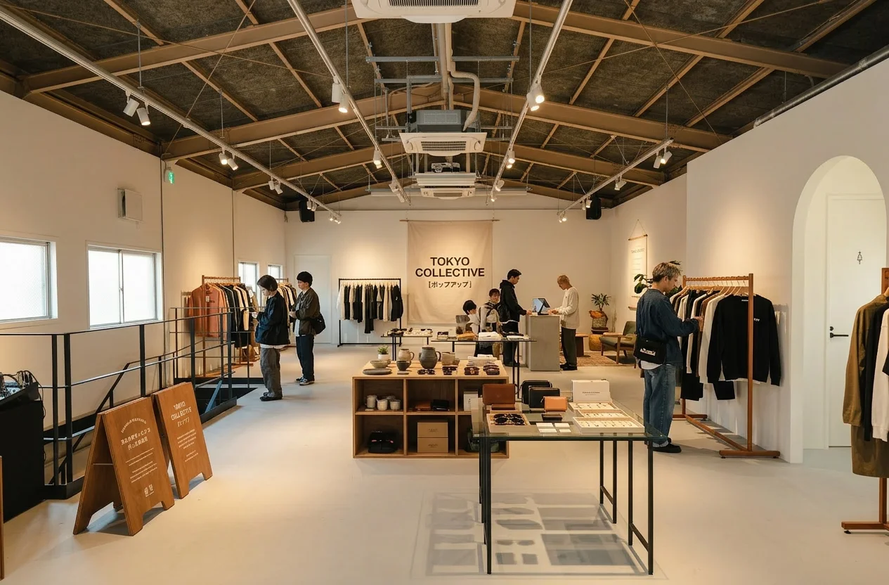 週末開催のポップアップストア